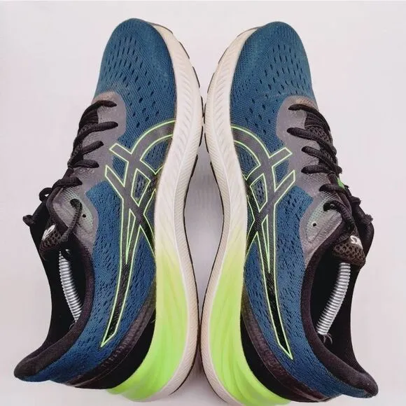 Asics Gel Excite 8 Running Shoes Mens Size 13‎ Blue Green Sneakers Sports
