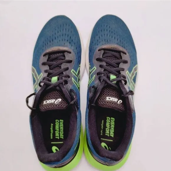 Asics Gel Excite 8 Running Shoes Mens Size 13‎ Blue Green Sneakers Sports