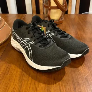 ASICS Gel Excite 9 shoes sneakers new black white Mens Sizes