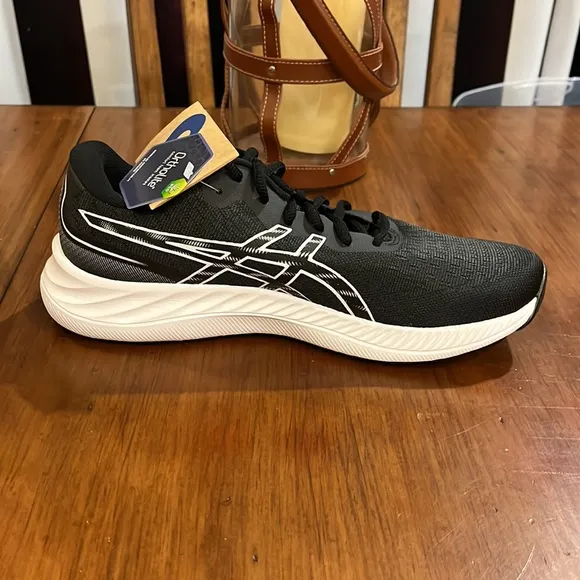 ASICS Gel Excite 9 shoes sneakers new black white Mens Sizes
