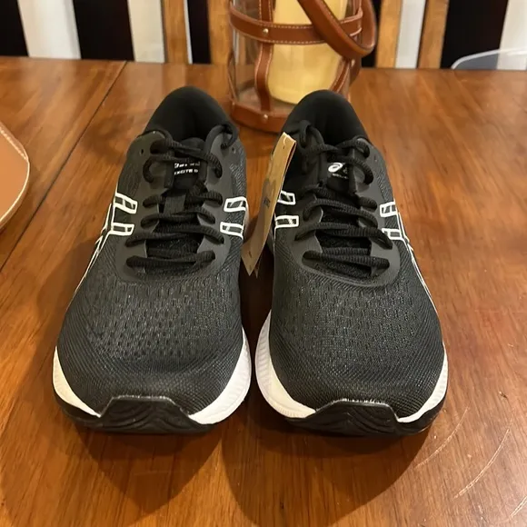ASICS Gel Excite 9 shoes sneakers new black white Mens Sizes