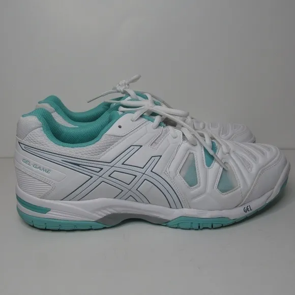 ASICS Gel Game 5 E556Y White / Mirage Blue Sneakers