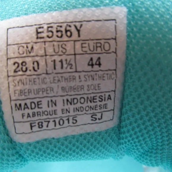 ASICS Gel Game 5 E556Y White / Mirage Blue Sneakers
