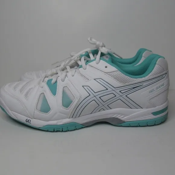 ASICS Gel Game 5 E556Y White / Mirage Blue Sneakers