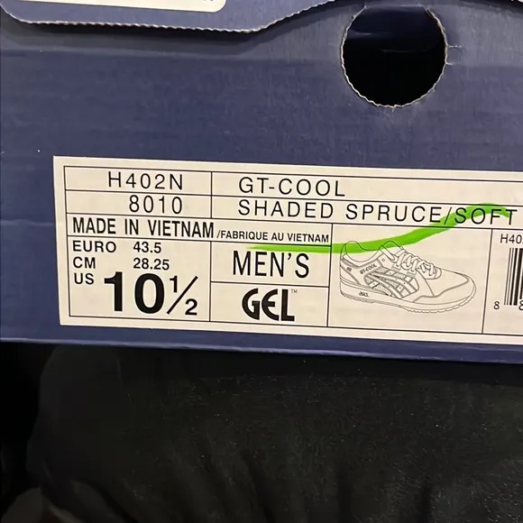 ASICS Gel GT Cool shoes sneakers new H402N 8010 Mens size 10.5