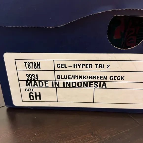 Asics Gel Hyper Tri 2 Running Shoes sneakers T678N 3934 new Women’s Size 6.5