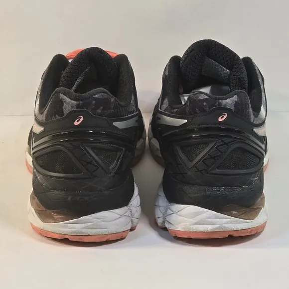 ASICS Gel-Kayano 22 Men's Size 7.5 Running Shoes Carbon Silver Cherry Tomato