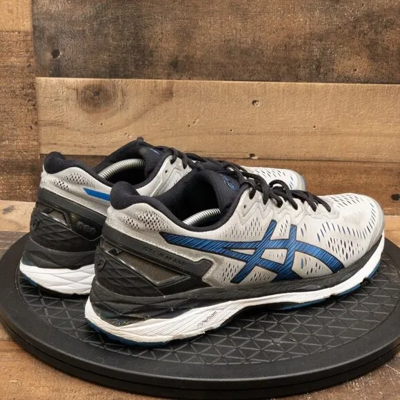 ASICS GEL KAYANO 23 MENS ATHLETICSHOES RUNNING WALKING GYM GRAY LOW SIZE 12