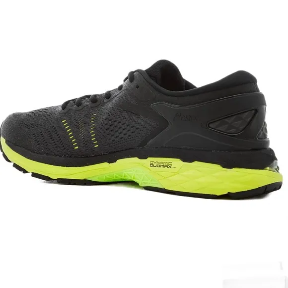 ASICS Gel-Kayano 24 Black &amp; Green Gecko - New With Tags, Men’s 6 / Women…