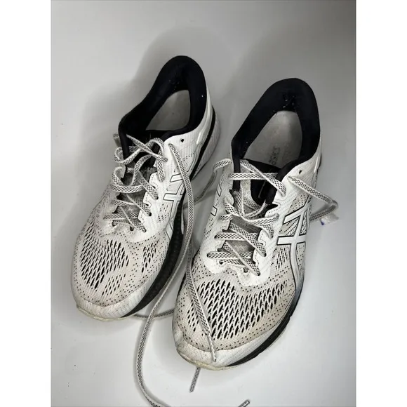 Asics Gel Kayano 26 Women's Running Shoes Size 9 White Black 1012A457