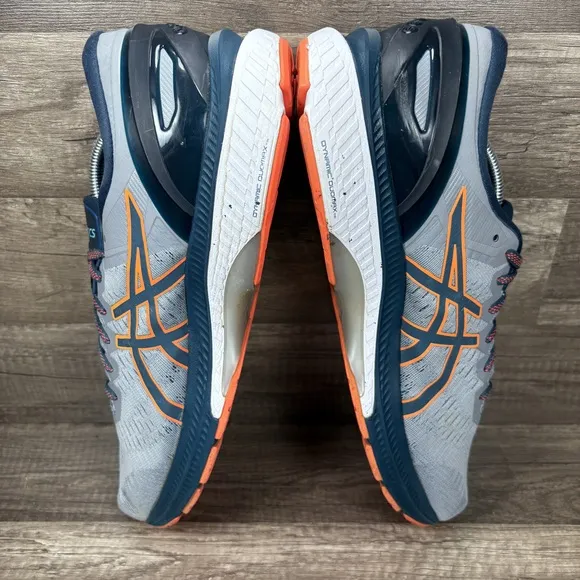 Asics Gel-Kayano 27 Gray Mens US Size 12.5 Wide EUR 47 1011A835 Running Shoes