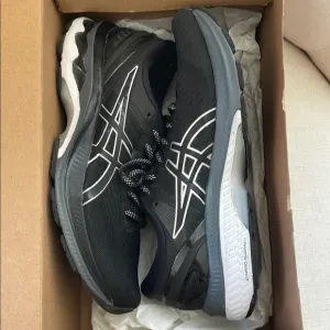 ASICS Gel-Kayano 27 Women's Running Shoes Size 8 Black/Silver
