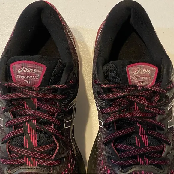 ASICS Gel-Kayano 28 Running Shoes 8 Pink Black