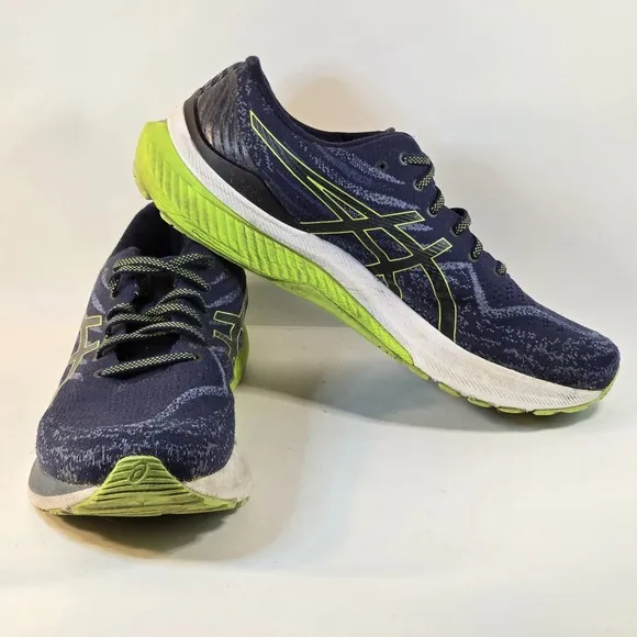 ASICS Gel-Kayano 29 Mens Size 14 Running Shoes Blue Athletic Sneakers 1011B440