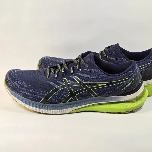 ASICS Gel-Kayano 29 Mens Size 14 Running Shoes Blue Athletic Sneakers 1011B440