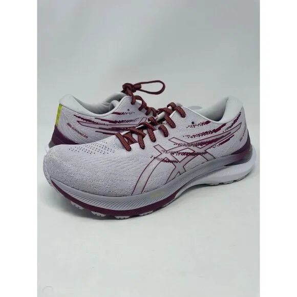 ASICS Gel-Kayano 29 Running Shoes white‎ Lilac Berry Womens Size 7.5