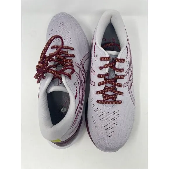 ASICS Gel-Kayano 29 Running Shoes white‎ Lilac Berry Womens Size 7.5