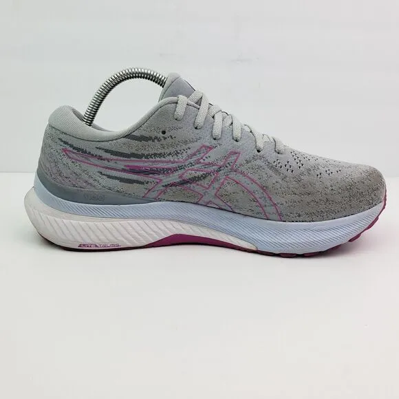 Asics Gel Kayano 29 Womens Size 10.5 W Gray Purple Running Sneaker Shoes 1012B29