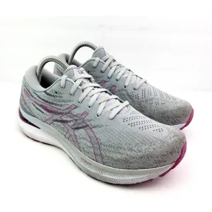 Asics Gel Kayano 29 Womens Size 10.5 W Gray Purple Running Sneaker Shoes 1012B29