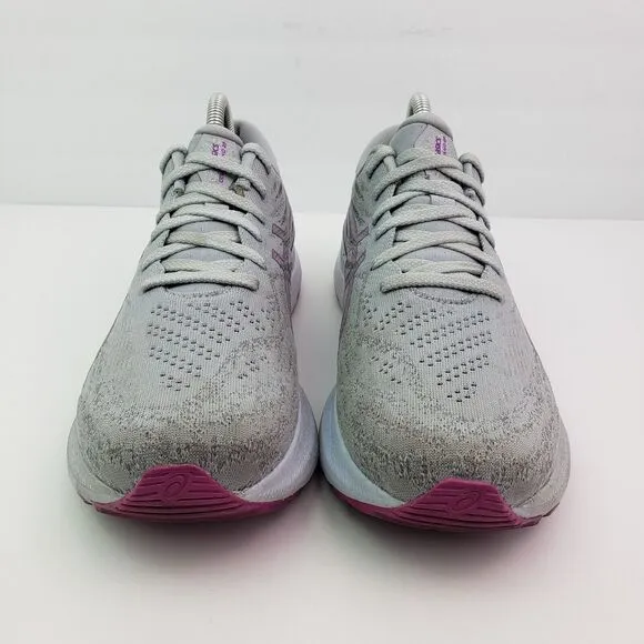 Asics Gel Kayano 29 Womens Size 10.5 W Gray Purple Running Sneaker Shoes 1012B29