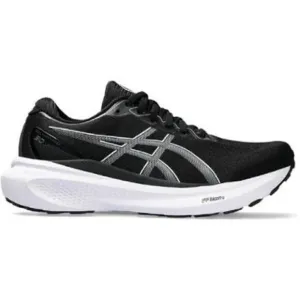 Asics Gel-Kayano 30 Womens Running Shoe Sneaker Black White Sheet Rock