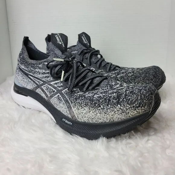ASICS GEL-KAYANO 29 Women`s Size 13 gBlack White Athletic Running Shoes 1012B300