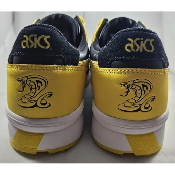ASICS Gel-Lyte Black/ Tai-Chi Yellow  Leather &amp; Suede  Size 10