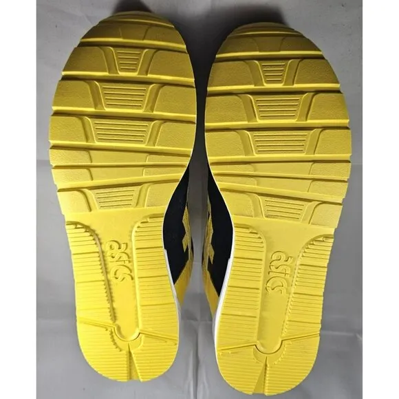 ASICS Gel-Lyte Black/ Tai-Chi Yellow  Leather &amp; Suede  Size 10