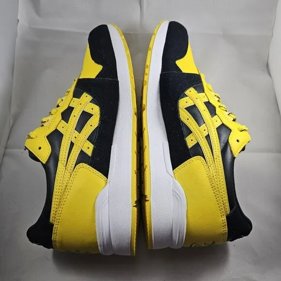 ASICS Gel-Lyte Black/ Tai-Chi Yellow  Leather &amp; Suede  Size 10