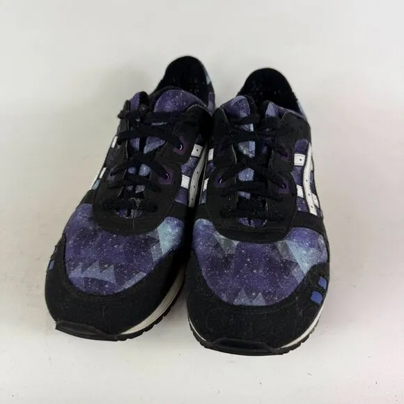 Asics Gel Lyte III Athletic Shoes Womens 7.5 Multicolor Lace-Up Low Top Sneakers