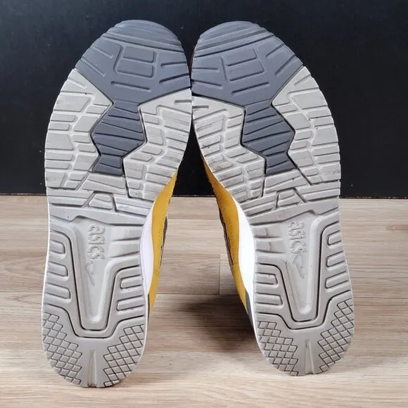 ASICS Gel Lyte III Shoes Mens Size 5.5 Yellow White Womens 6.5 Athletic Sneakers