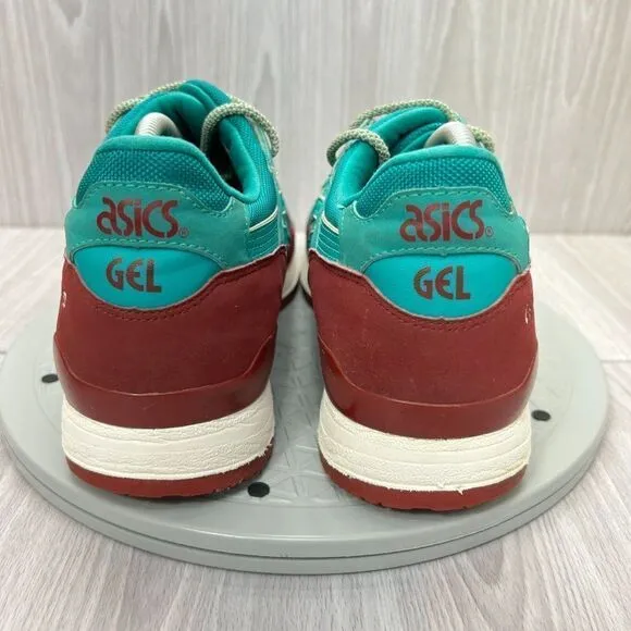 Asics Gel-Lyte III Spectra Green Fabric Leather Athletic Sneakers Shoes Mens 10