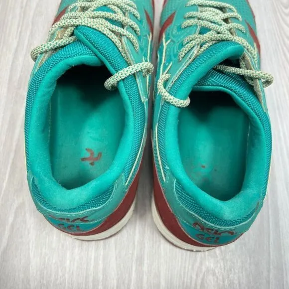 Asics Gel-Lyte III Spectra Green Fabric Leather Athletic Sneakers Shoes Mens 10