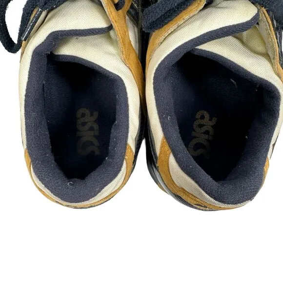 ASICS Gel Lyte III White Navy Tan Men’s 11 Leather Sneakers Shoes 2009 Low Rare