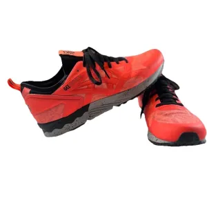 Asics Gel-Lyte V 5 Orange Black Gray Running Shoes Sneakers HY7M1 Men Size 10.5