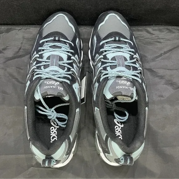 ASICS GEL Nandi 360 Running Shoes Grey / Smoke Blue 1021A190-021 Men’s Size 11 M