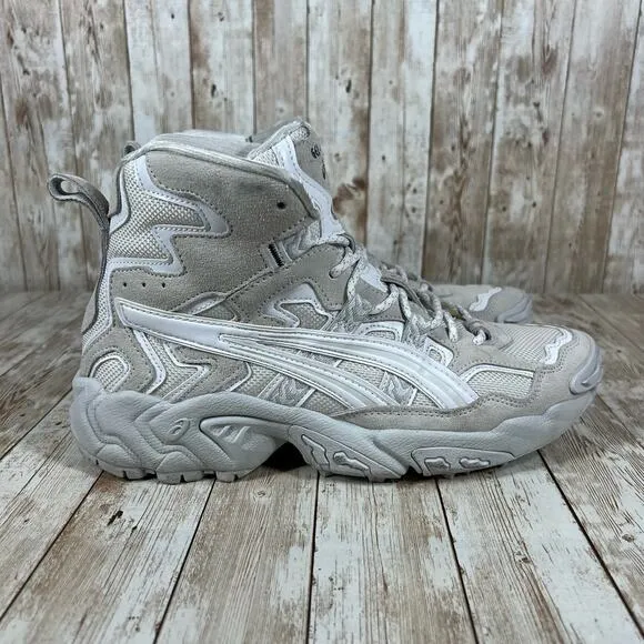 ASICS Gel Nandi‎ high white grey mens 9