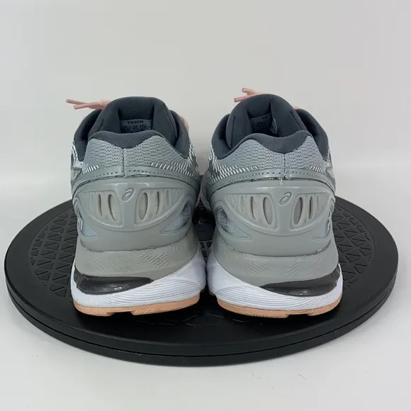 Asics Gel-Nimbus 20 Grey/Pink Athletic Running Shoes T850N Women's Size 8.5