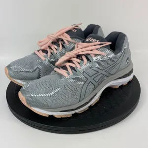 Asics Gel-Nimbus 20 Grey/Pink Athletic Running Shoes T850N Women's Size 8.5