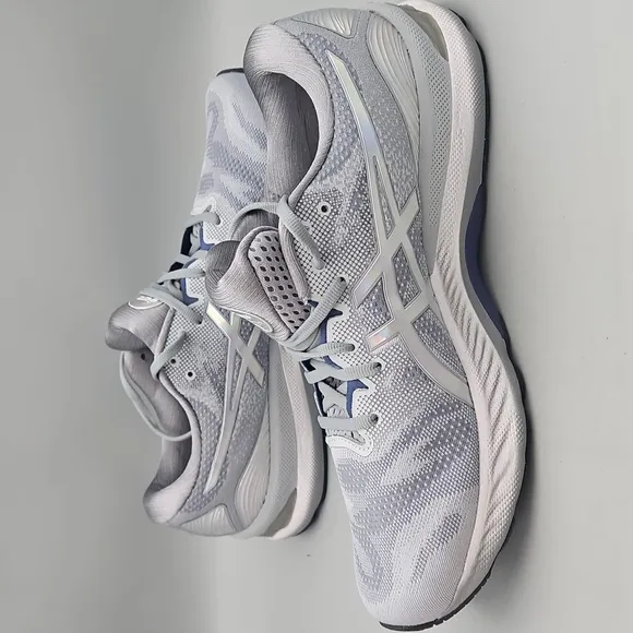 Asics Gel-Nimbus 23‎ Mens Size 13 Gray Blue Silver Running Shoes