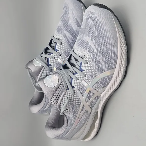 Asics Gel-Nimbus 23‎ Mens Size 13 Gray Blue Silver Running Shoes