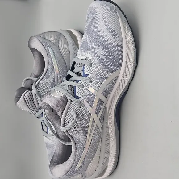 Asics Gel-Nimbus 23‎ Mens Size 13 Gray Blue Silver Running Shoes