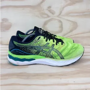 Asics - Gel-Nimbus 23 - Running Shoes - Green/Black - Men's - 12 - 1011B004