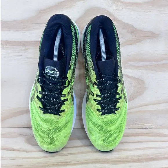 Asics - Gel-Nimbus 23 - Running Shoes - Green/Black - Men's - 12 - 1011B004