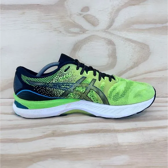 Asics - Gel-Nimbus 23 - Running Shoes - Green/Black - Men's - 12 - 1011B004