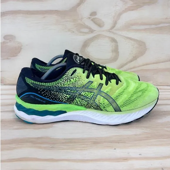 Asics - Gel-Nimbus 23 - Running Shoes - Green/Black - Men's - 12 - 1011B004