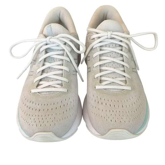 ASICS Gel-Nimbus 24 Women’s 7 Gray Mint Running Shoes (No Insoles)