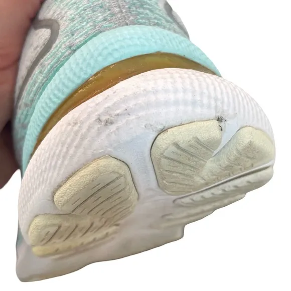 ASICS Gel-Nimbus 24 Women’s 7 Gray Mint Running Shoes (No Insoles)