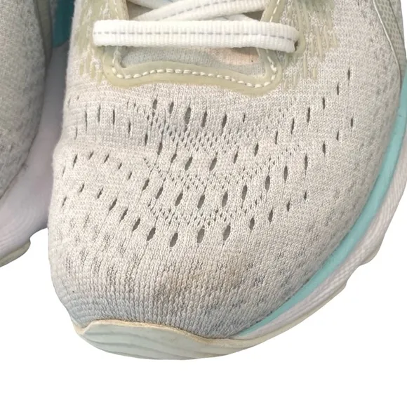 ASICS Gel-Nimbus 24 Women’s 7 Gray Mint Running Shoes (No Insoles)