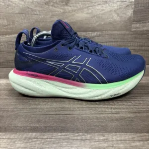 Asics Gel-Nimbus 25 Blue Womens US Size 7.5 EUR 39 Running Shoes